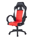 Silla Gamer Kyoto Roja Blanco Negro