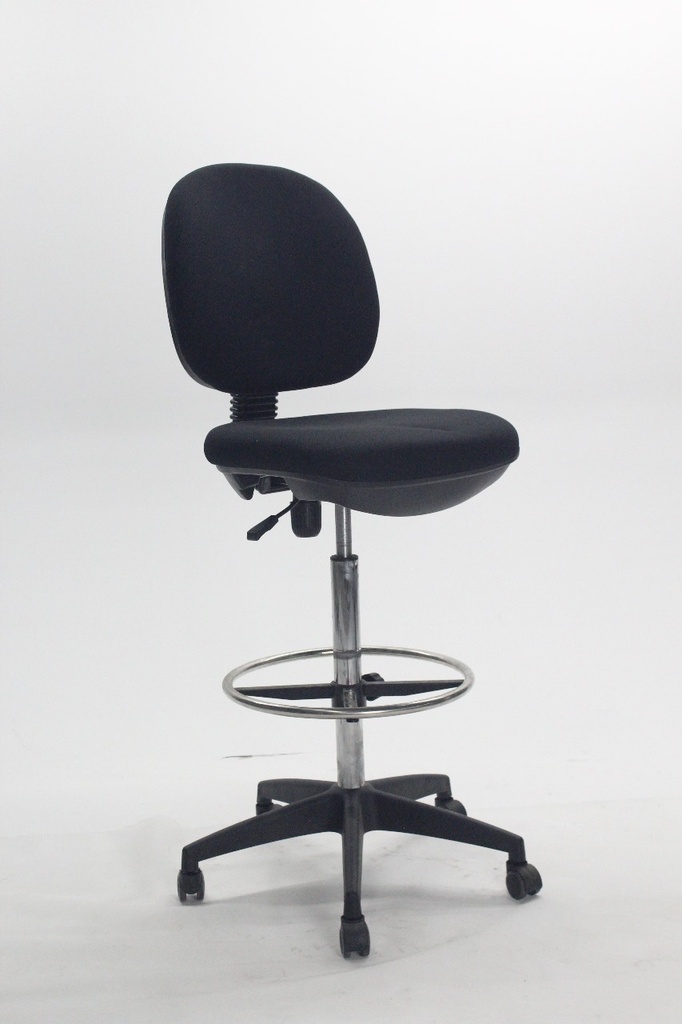 SILLA CAJERO ARO NEGRO