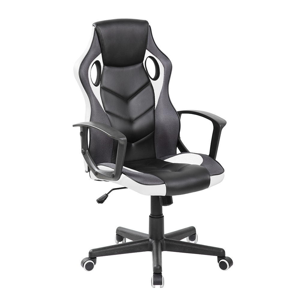 Silla Gamer Basic Series  Ngr-Bla