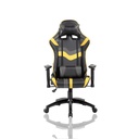 Silla Gamer Mortal Amarilla Gris Negro