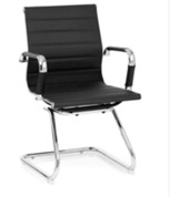 [100296] Silla Interlocutora Business Negra