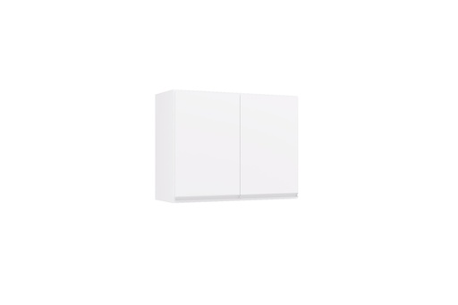 [173018] Mueble Superior Cocina 2 Puertas 80 Cm Blanco