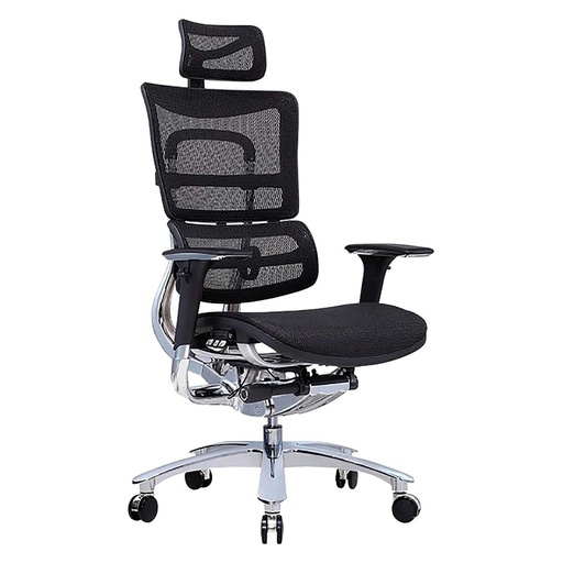 [100001] Silla Presidencial Ergonómica de Respaldo Alto Giratorio Ergohuman