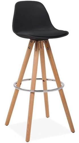 [121035] BUTACO EAMES TULIP MADERA HAYA - NEGRO